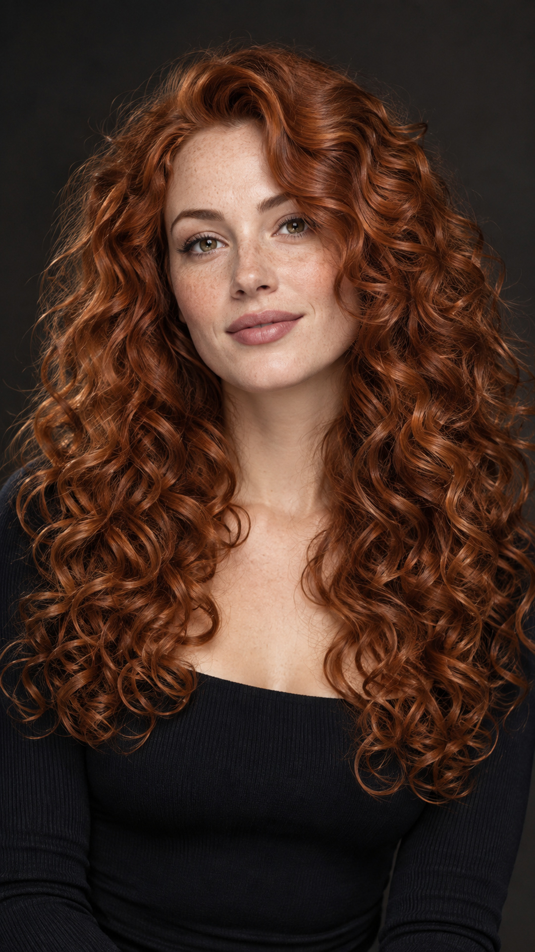 Boucles rousses