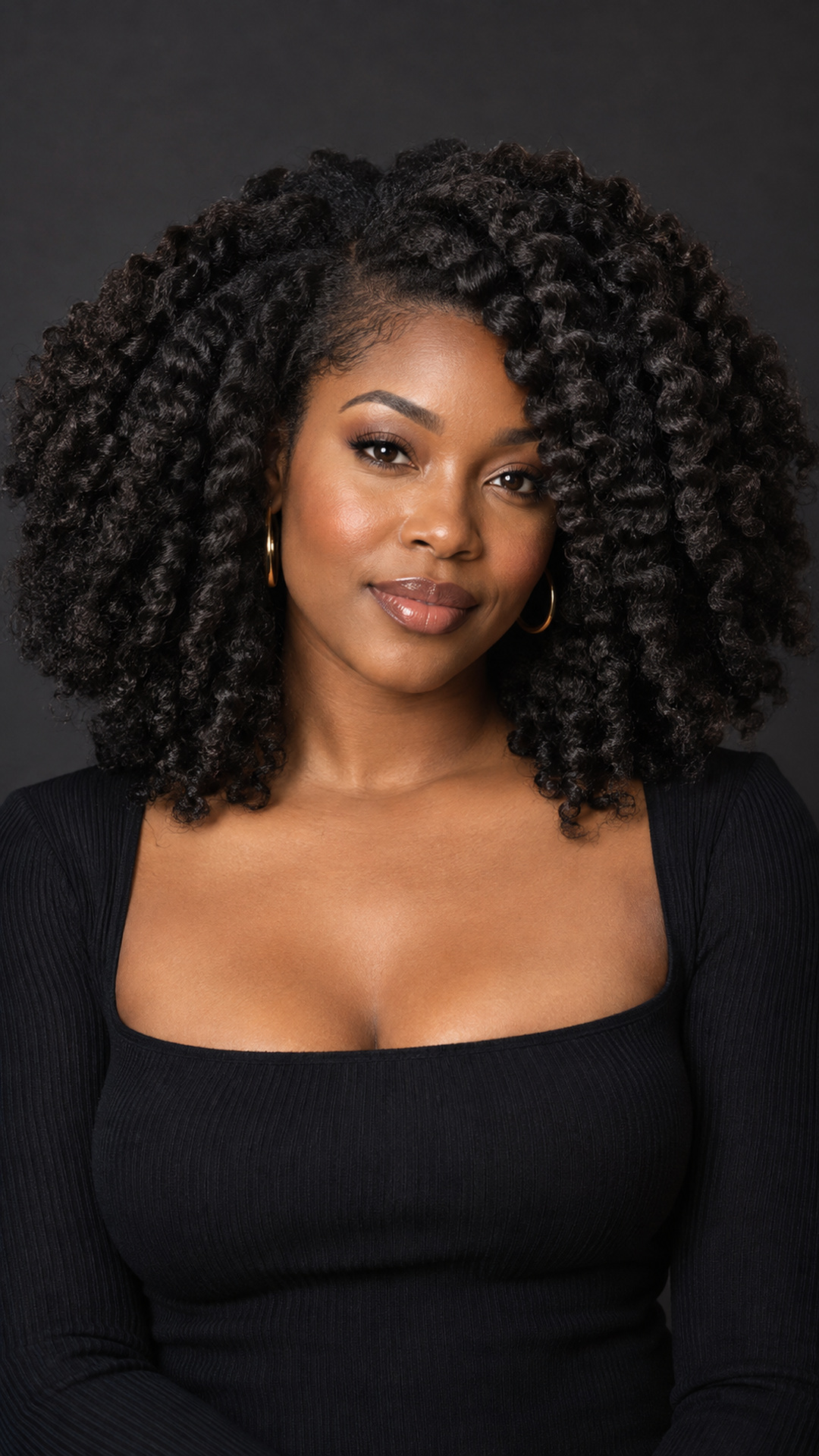Boucles crochet volumineuses