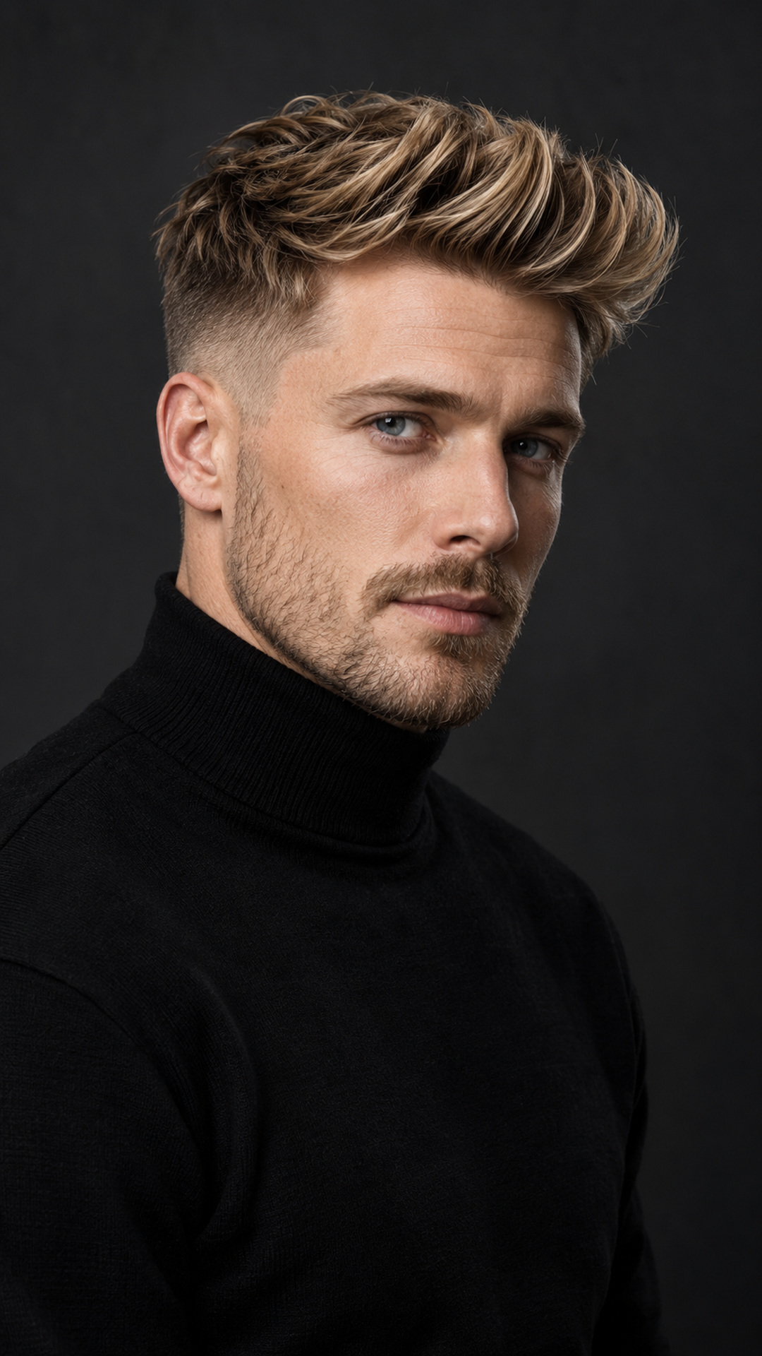 Quiff blond