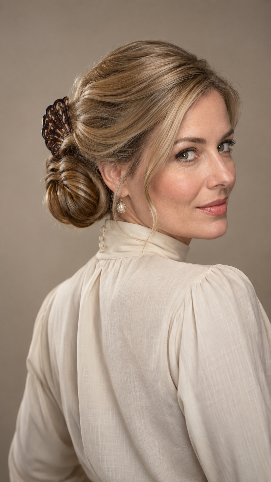 chignon espagnol