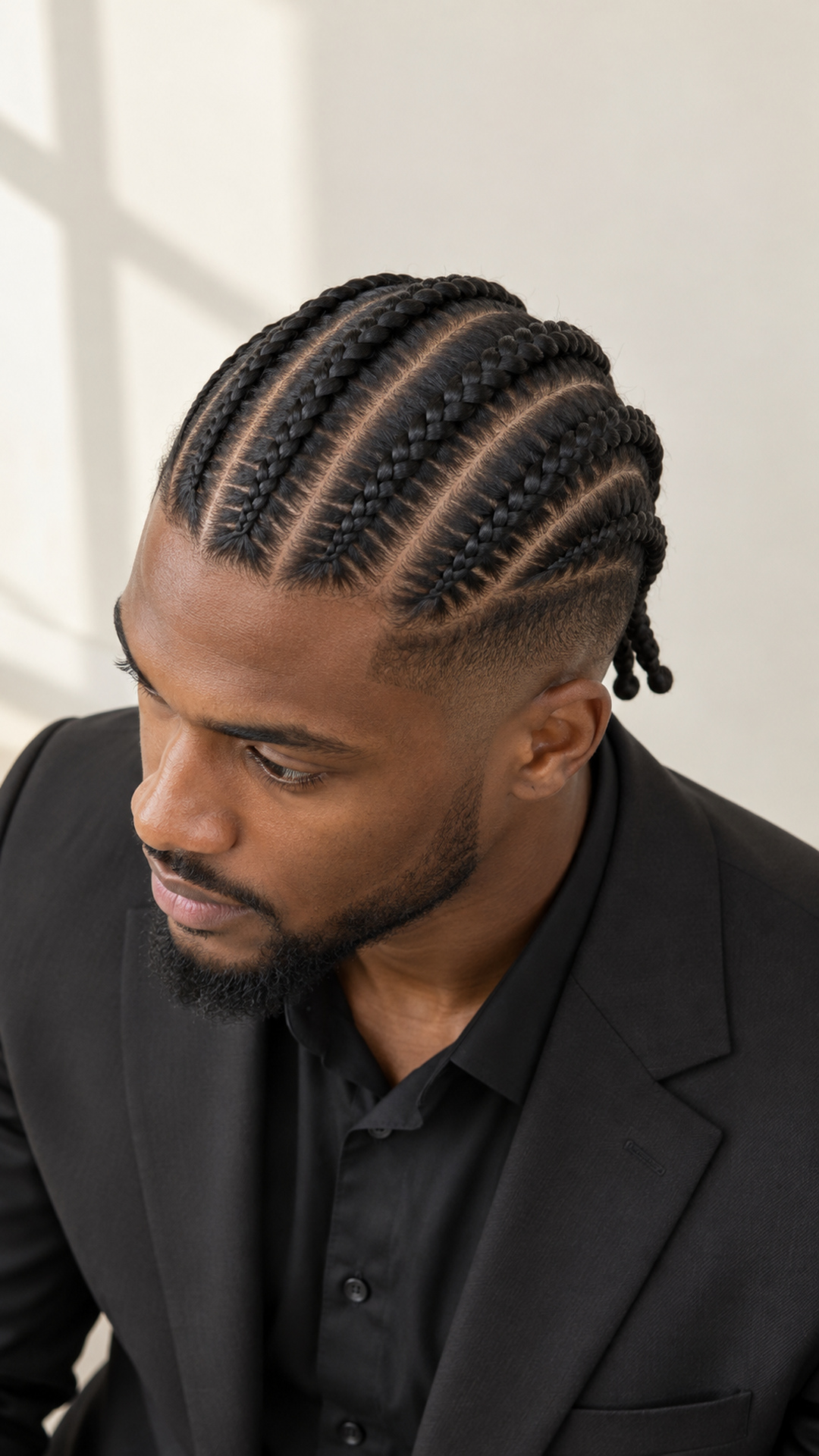 cornrows six tresses
