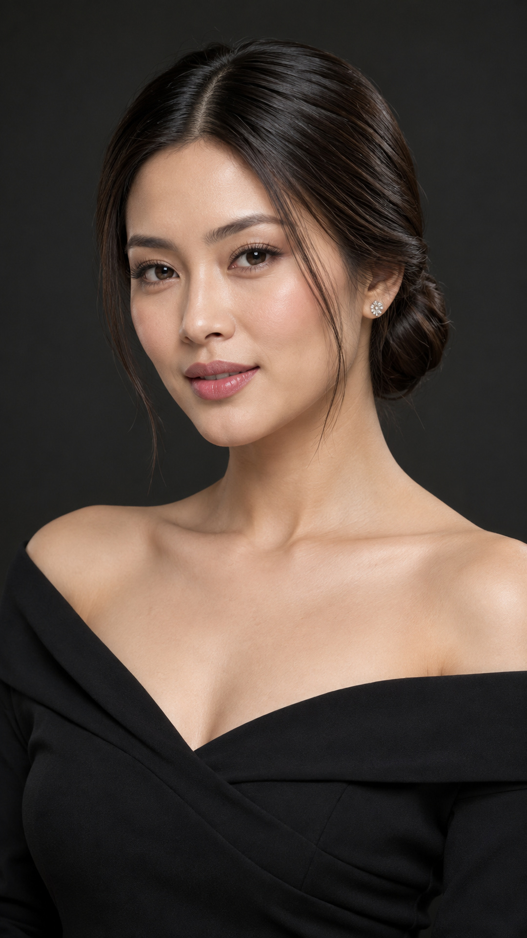 Chignon bas élégant