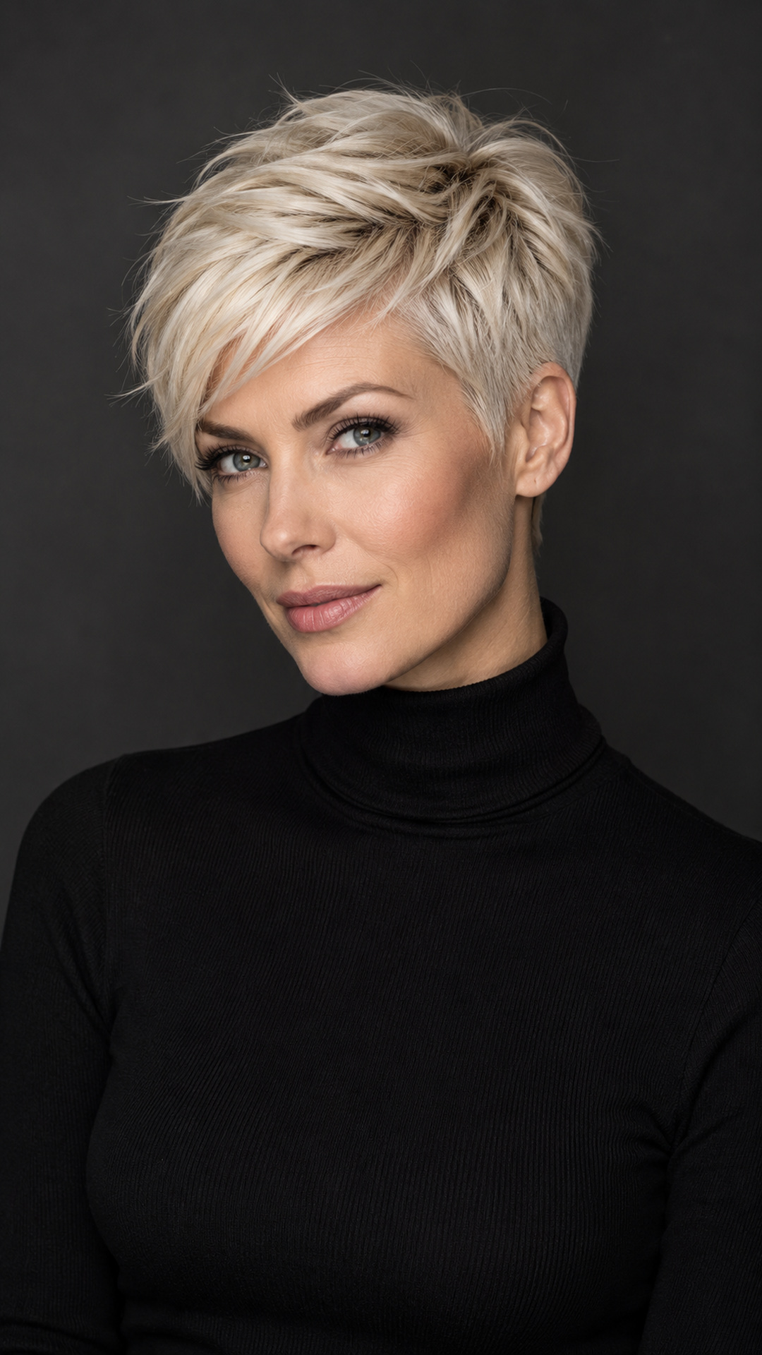 Pixie blond polaire