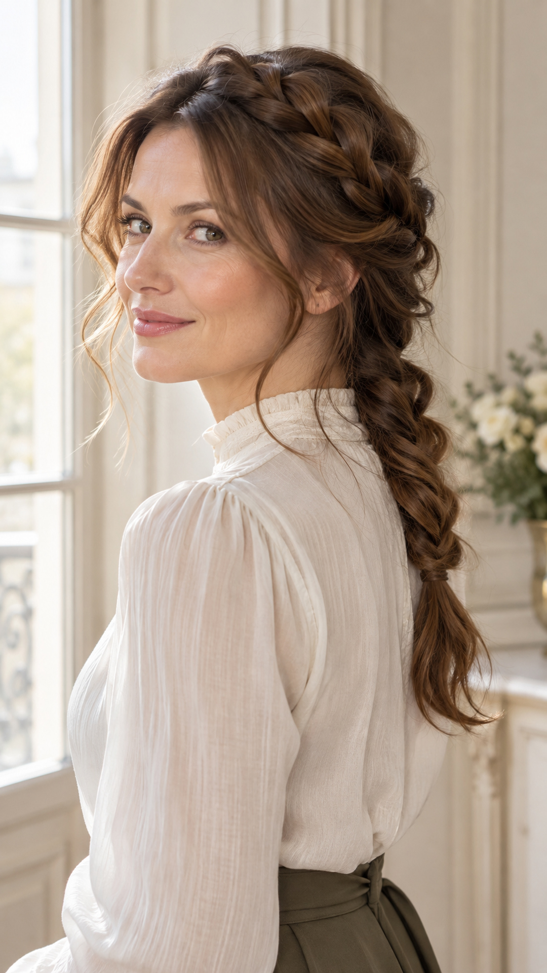 tresse romantique
