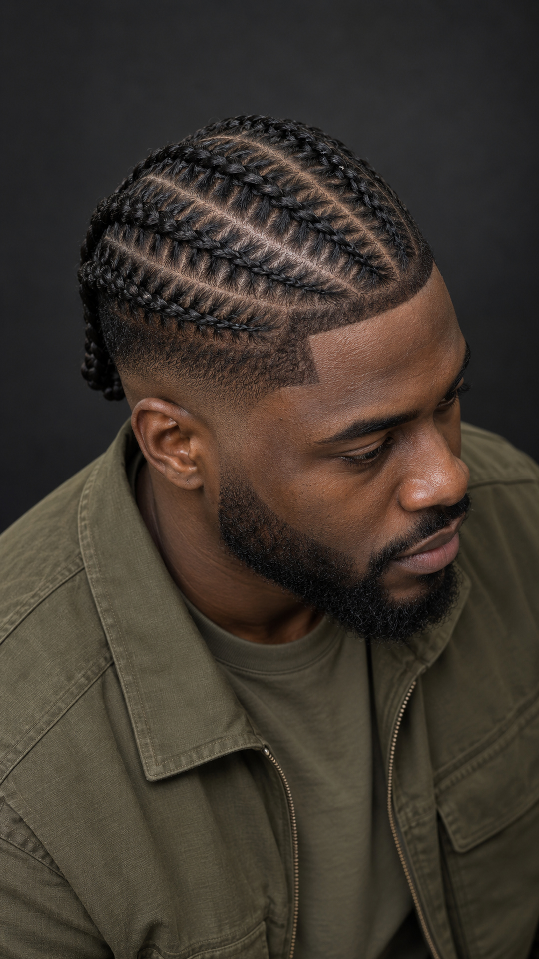 Stitch braids avec taper