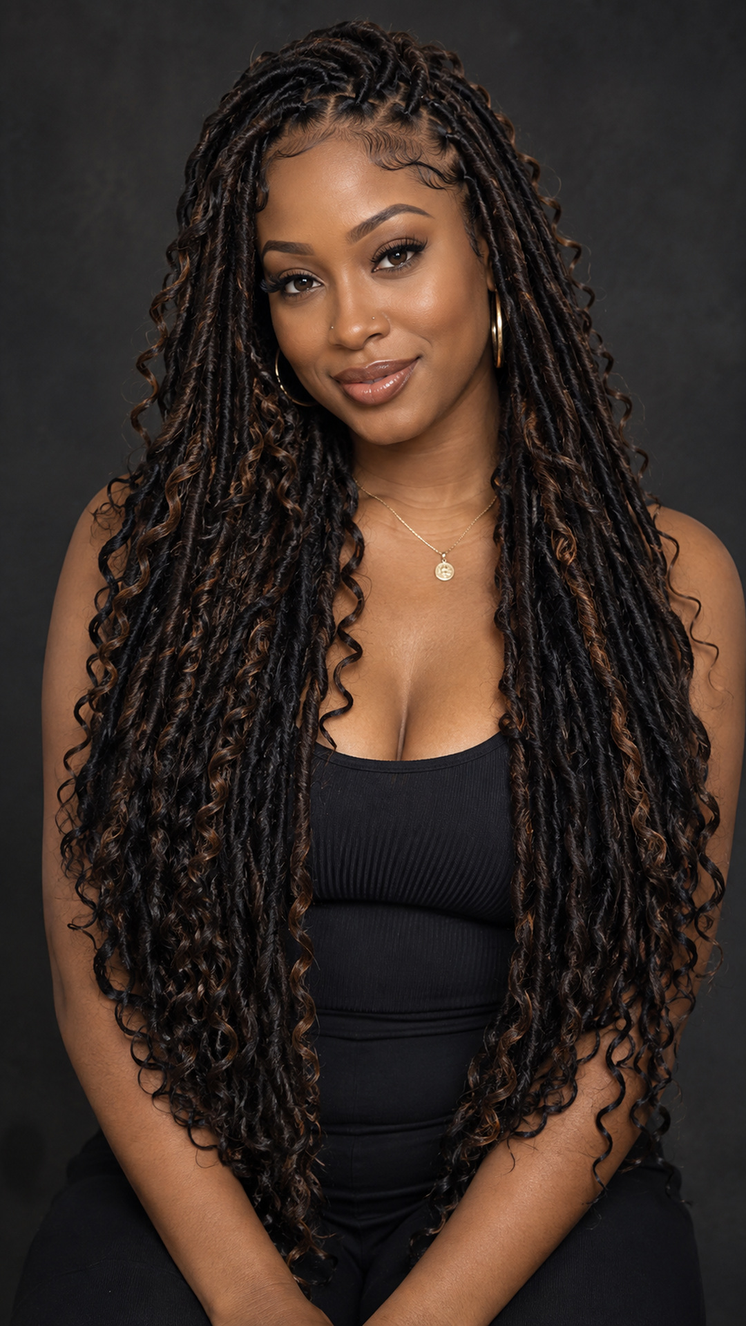 Faux locs bohèmes