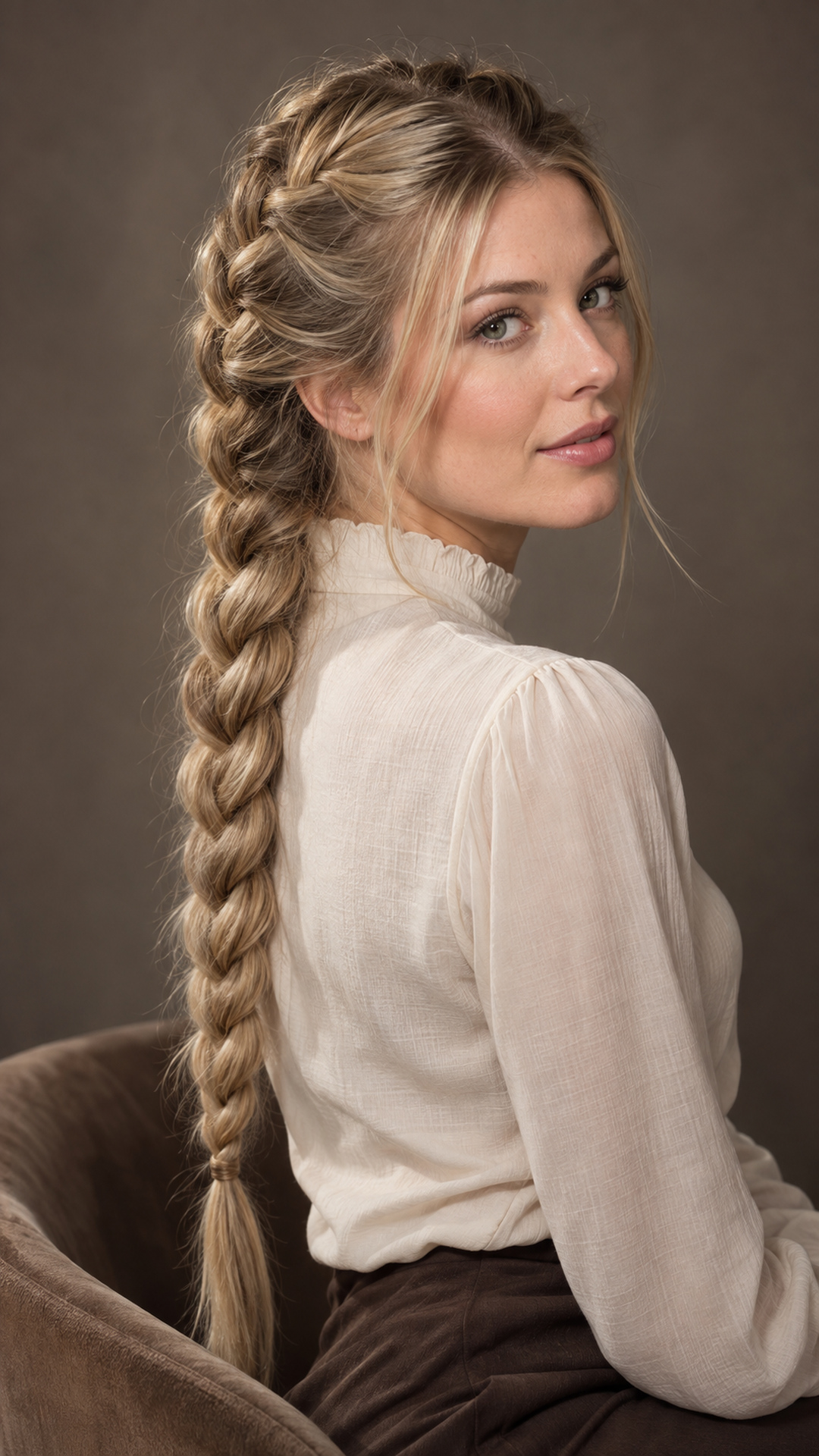 tresse inversée